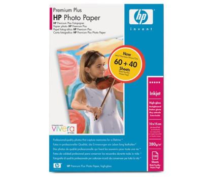 Papier do drukarki HP Prem.+ High-gloss Photo (10x15 280g) 100szt.